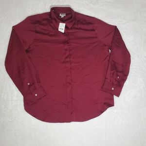 J.Crew Burgundy Top - Size M